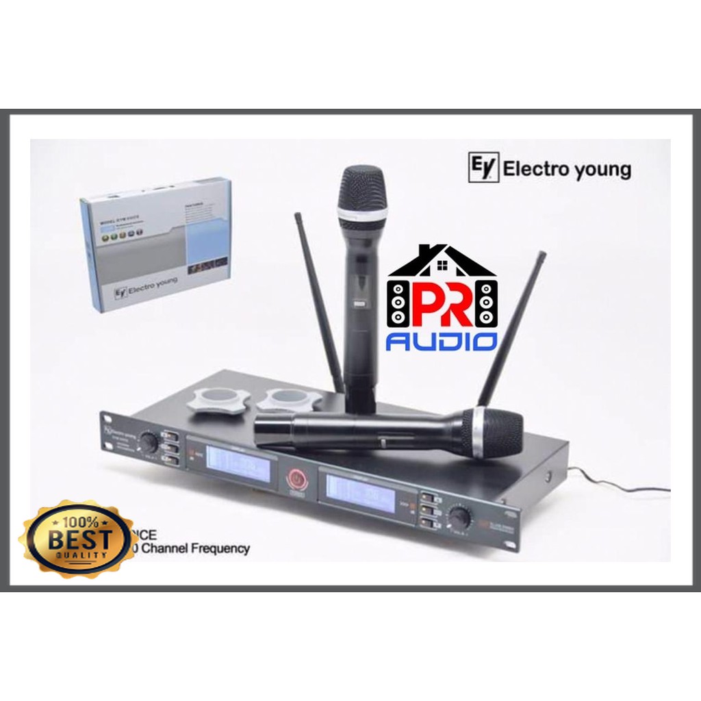 Mishad Shop -  Mic Wireless Electro Young EYM Voice Multi Channel (ORIGINAL) GU-5117-1517