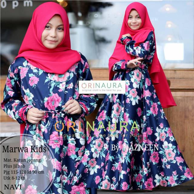 GAMIS MARWA KIDS ORI NAURA