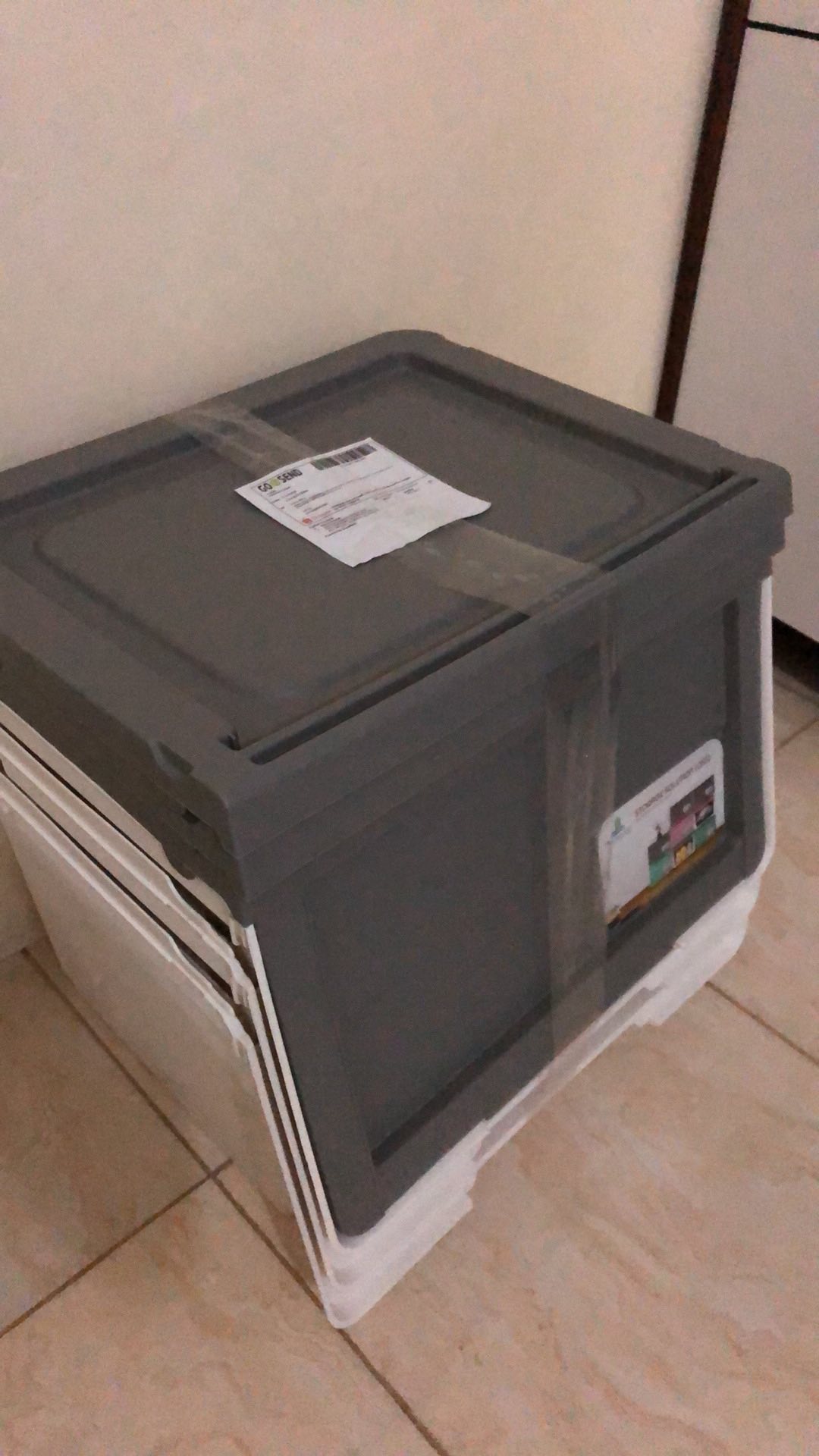 Grab & Gosend Rak Kotak Penyimpanan Olymplast Oss / Olymplast Storage Solution