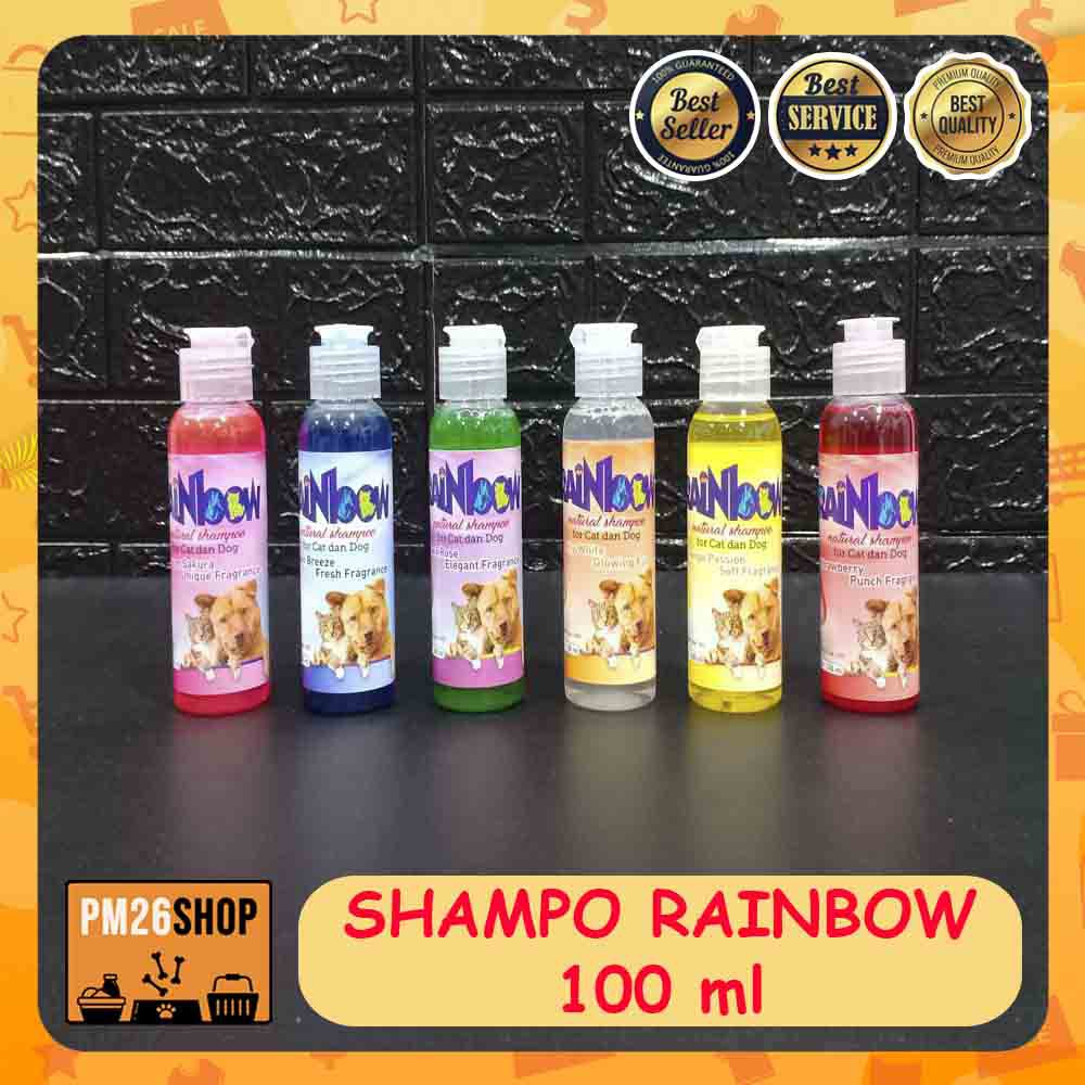 Shampo Anjing Shampo Kucing 100 ml Shampoo Rainbow 100 ml Shampoo Anjing Shampoo Kucing