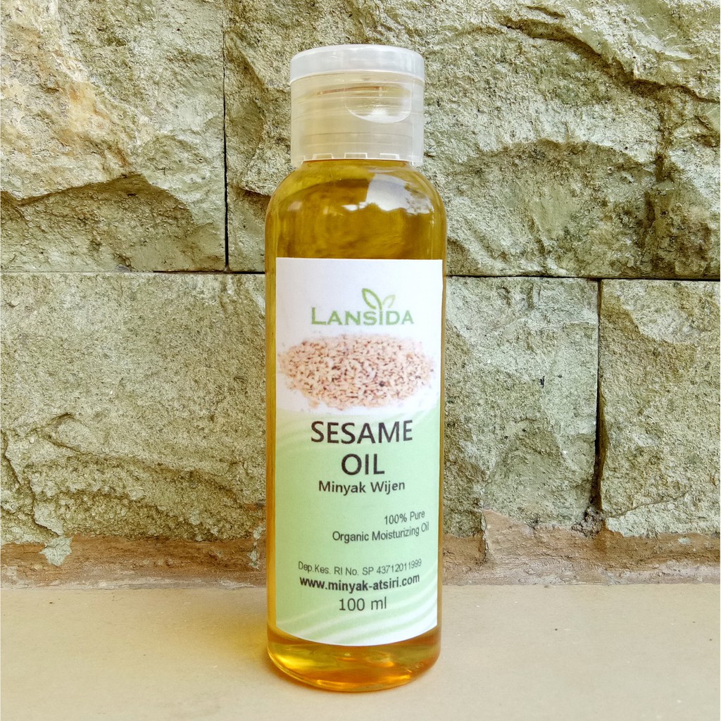 White Sesame Seed Oil 100 ml Minyak Biji Wijen Putih 100 ml Carrier Oil 100% Pure Virgin