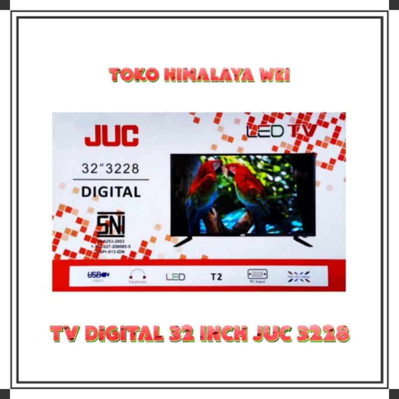 LED TV Digital 32 Inch JUC 3228 TV LED 32 ”