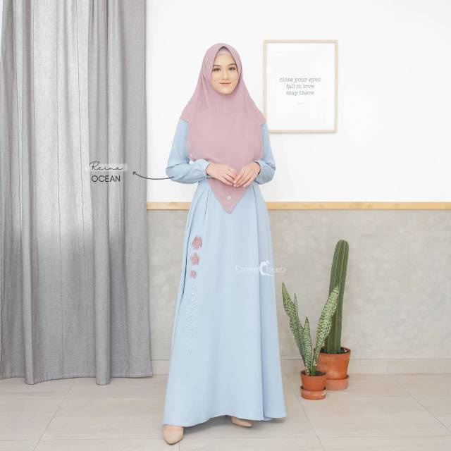 Gamis Dewasa Reina Dress Emmaqueen