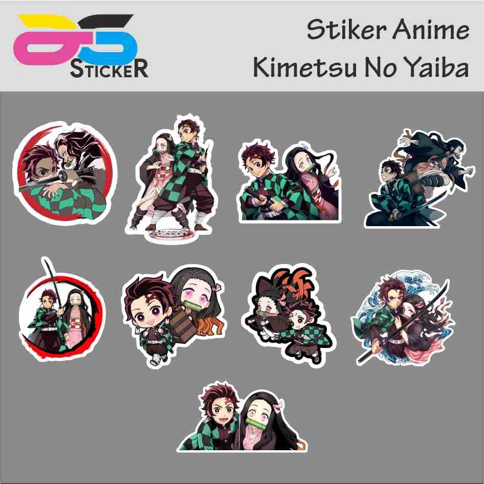 

Sticker - Stiker Kimetsu No Yaiba -Demon Slayer- Kamado