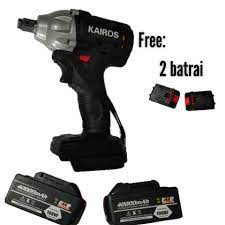 PROMO BULAN INI !!! NEW BIG SALE!! KAIROS CORDLESS IMPACT WRENCH 21V - MESIN BOR BATTERY DINDING BETON KAYU IMPACT WRENCH 2 BATRAI FREE KUNCI SOCK&amp;MATA OBENG TERMURAH