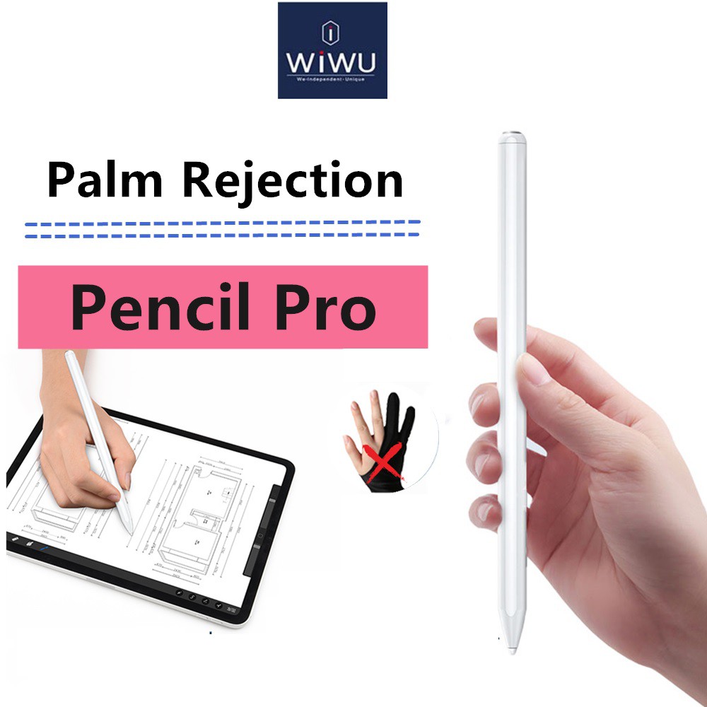 WIWU PENCIL PRO - Palm Rejection Stylus Pen for Apple iPad