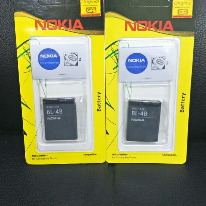 Baterai Battery Original Nokia BL4B / BL-4B N5000 6111 7070 7088 7370