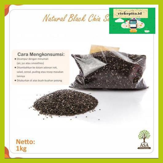 

5Yer67R- Black Chia Seeds 1 Kg T7Rty67-