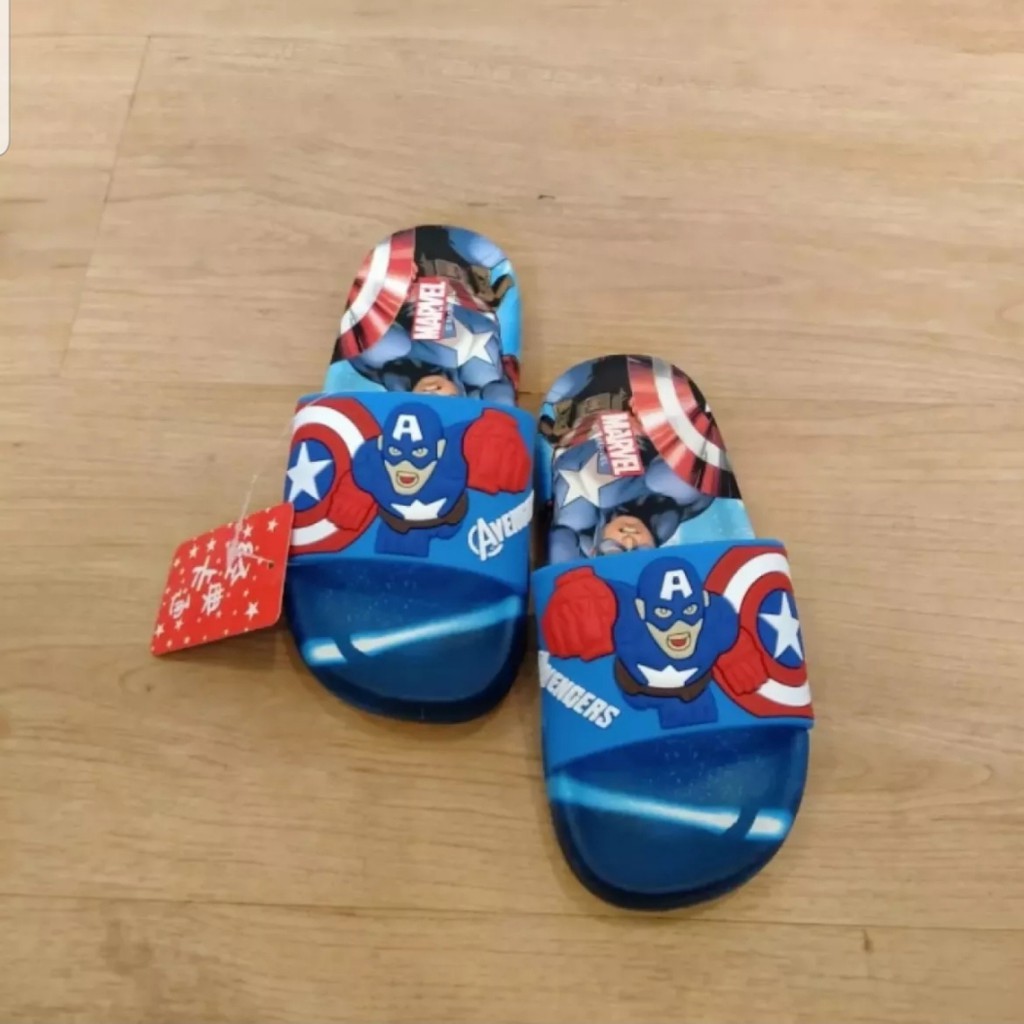 Sandal Anak Laki-laki Sandal slop Avenger Size 26 - 30 BIRU