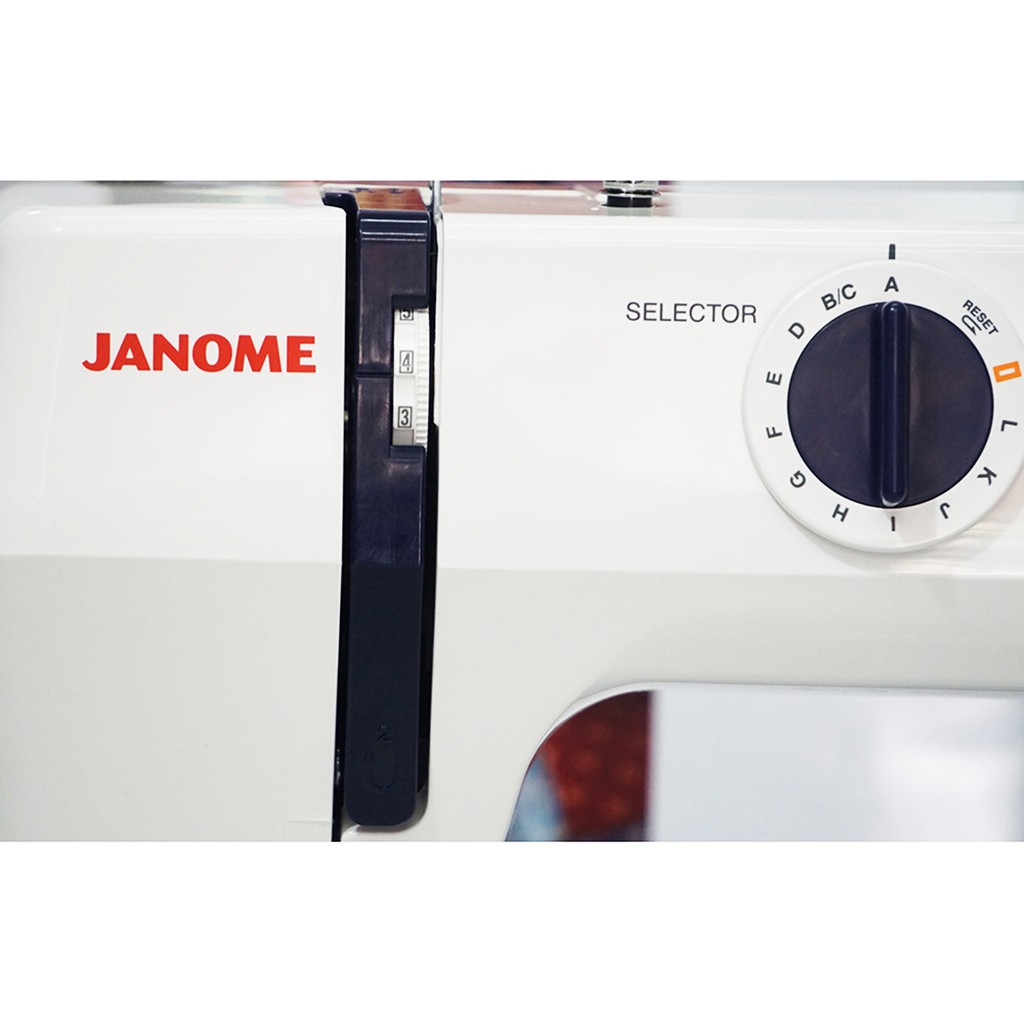 Janome Ct2480lx Mesin Jahit Kwalitas Heavy Duty - Biru dongker Putih