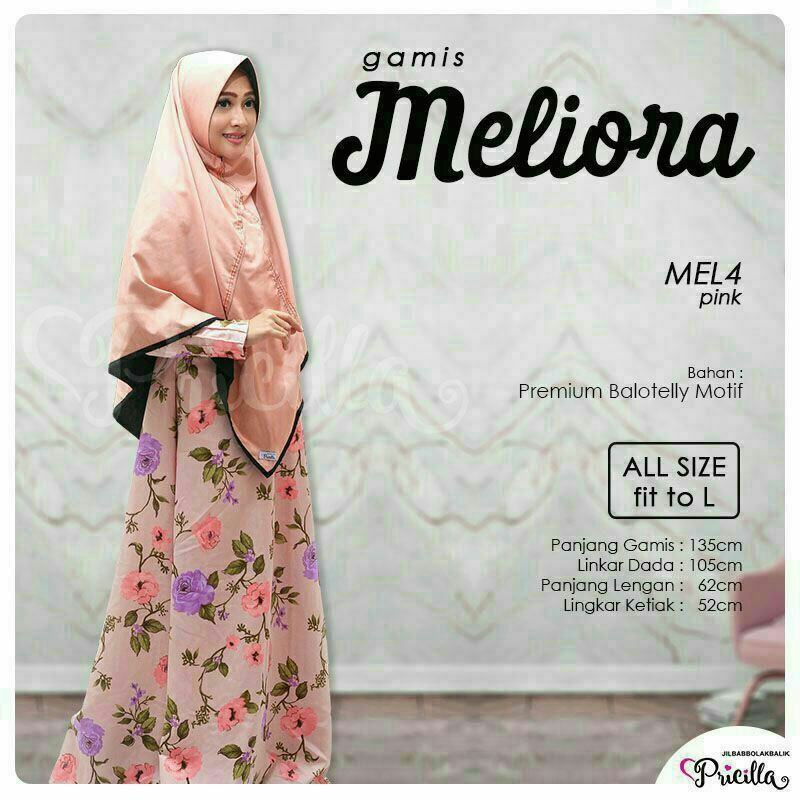 Gamis Meliora by Pricilla dress only
