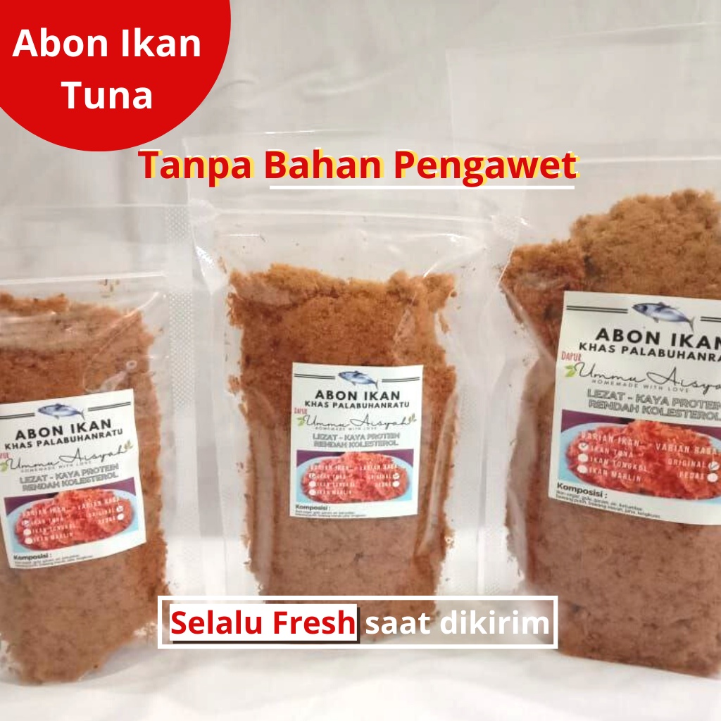 

Insinyur Snacks | Snack Abon Ikan Tuna kemasan 100 Gram citarasa khas Palabuhanratu