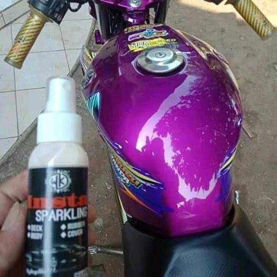 Insta Sparkling / Pengkilap Motor dan Mobil / Pengkilat 100ml