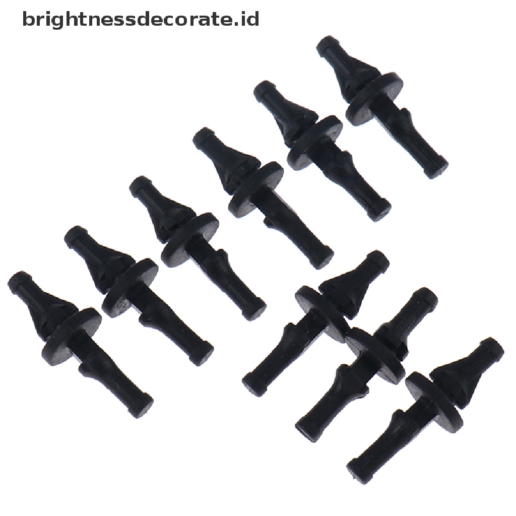 32pcs Sekrup Pin Rivet Bahan Karet Anti Getaran Untuk Case PC