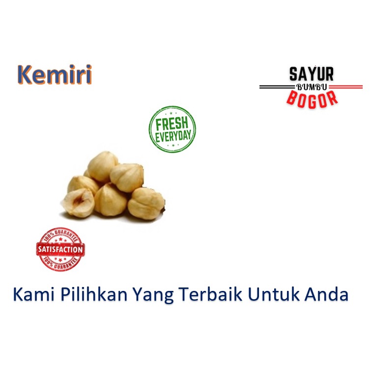 

Kemiri / Muncang / Bumbu Sayur