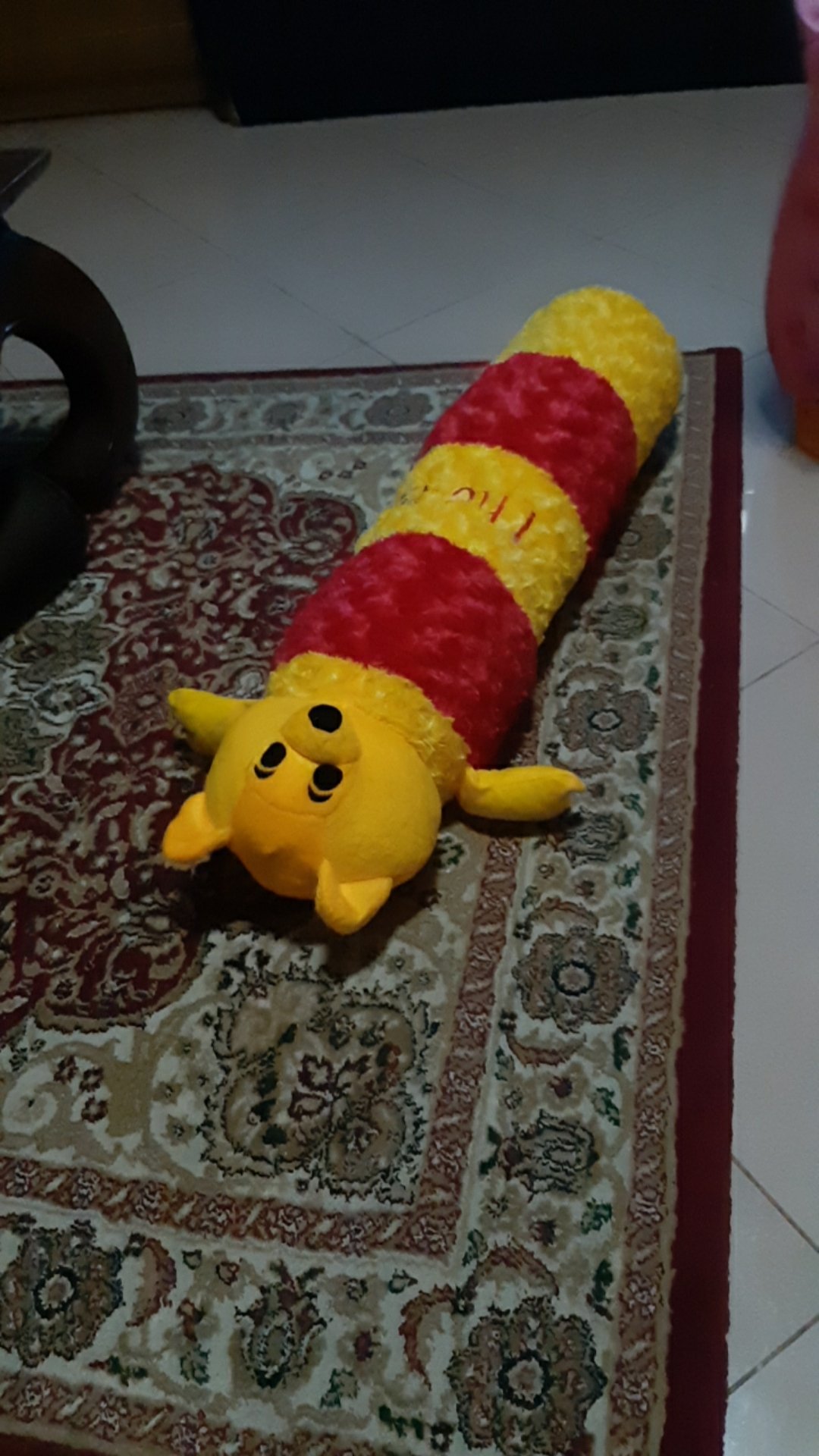 Boneka Guling Bulu  Karakter Tinggi 75cm