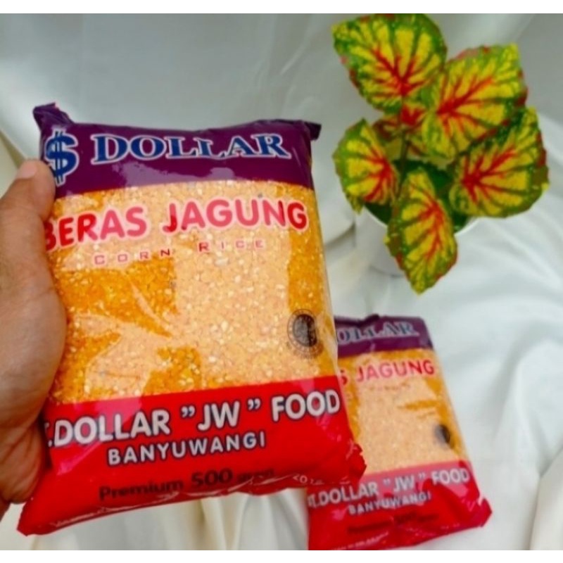 

Beras Jagung Dollar 500 Gram ( Isi 6 Bungkus )