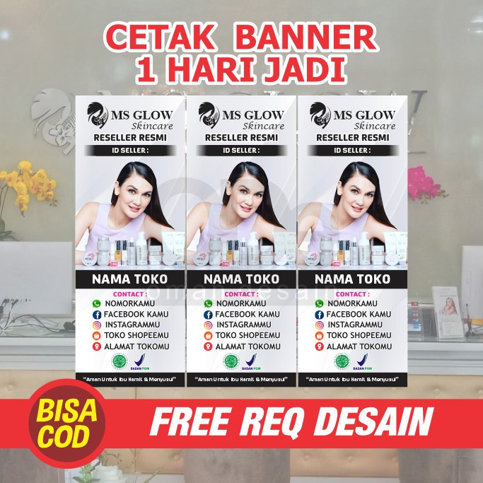 Ms Glow Banner Agen Ms Glow Murah Indonesia
