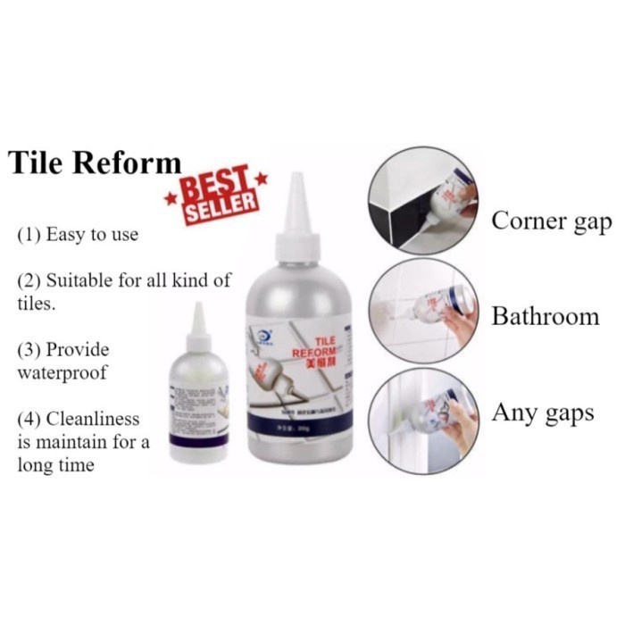 PROMO Diamond White Floor Tile Filler Original Buy 1 Get 1