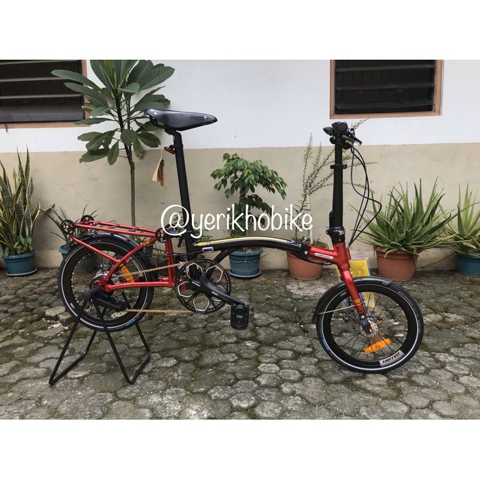 Unik Limited Edition Sepeda Lipat 16 United Trifold 11 Gold Edition Diskon