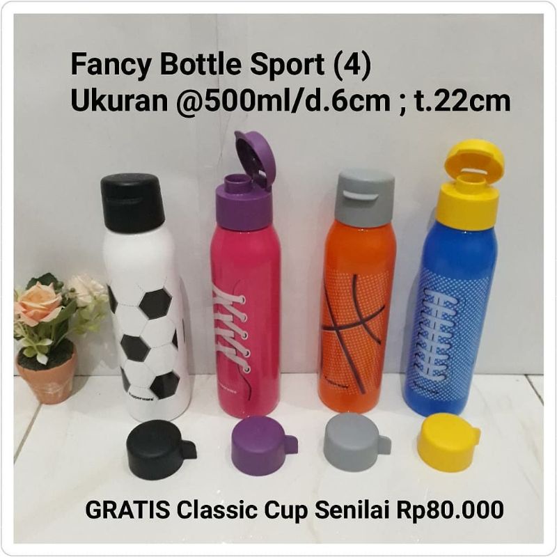 FANCY BOTTLE 500ML tupperware