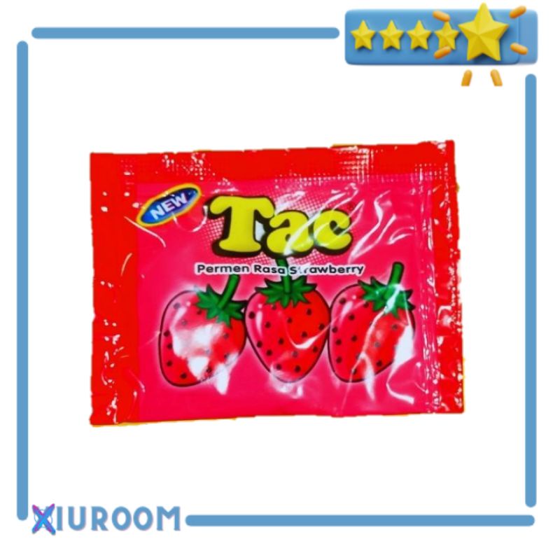 

XIUGROSIR - ( 10 PCS ) Permen Jadul Tac Tac Strawberry / Ciz Ciz Jeruk GROSIR MURAH