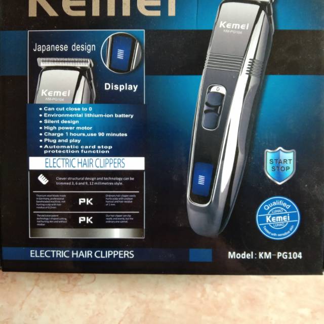 Hair Clippers Kemei KM PG104 Cukuran Rambut Bayi Dan Dewasa Alat Salon