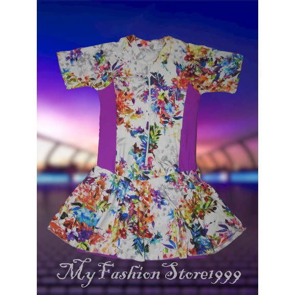 Baju Renang Diving Rok  Anak  Tanggung  Corak Terbaru 