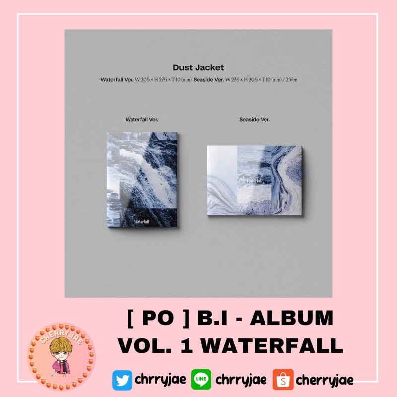 [ PO ] B.I 1st Full Album BI Hanbin - WATERFALL
