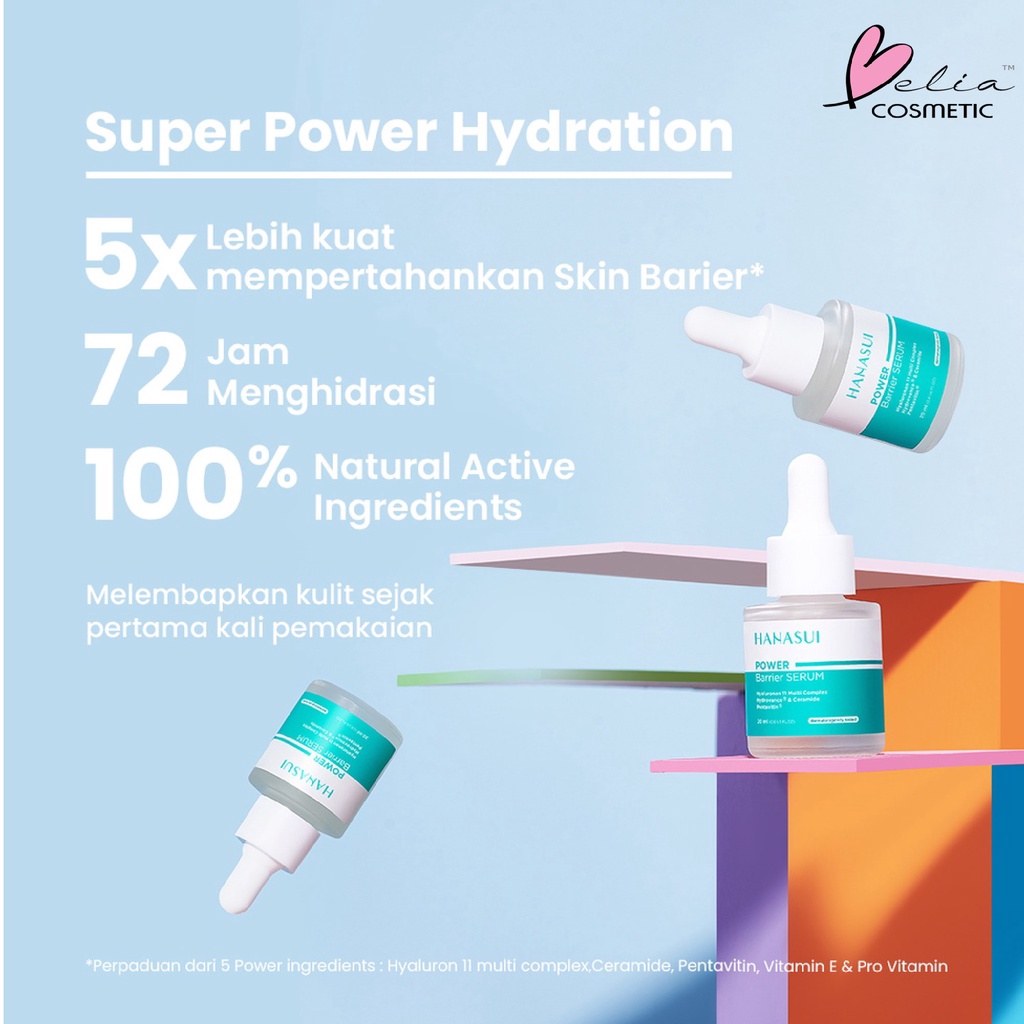 ❤ BELIA ❤ HANASUI Power Serum | Acne | Bakuchiol | Barrier | Peeling Serum | BPOM