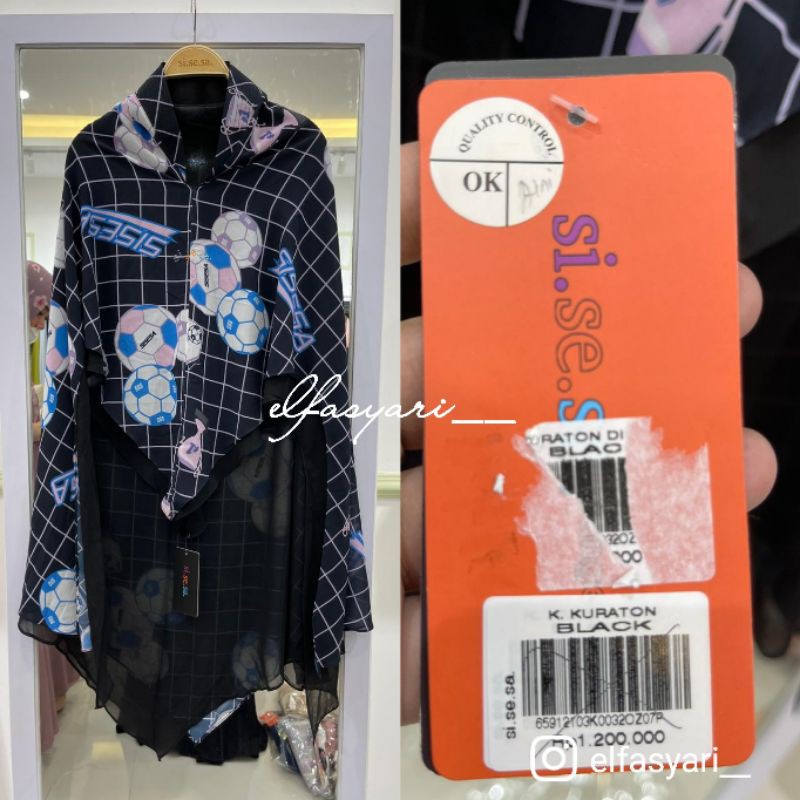 SISESA KHIMAR KURATON BLACK