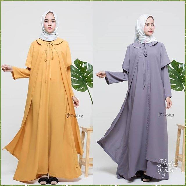 HERMIONE DRESS CAPE DRESS GAMIS CAPE BY PULCHRA GALLERY