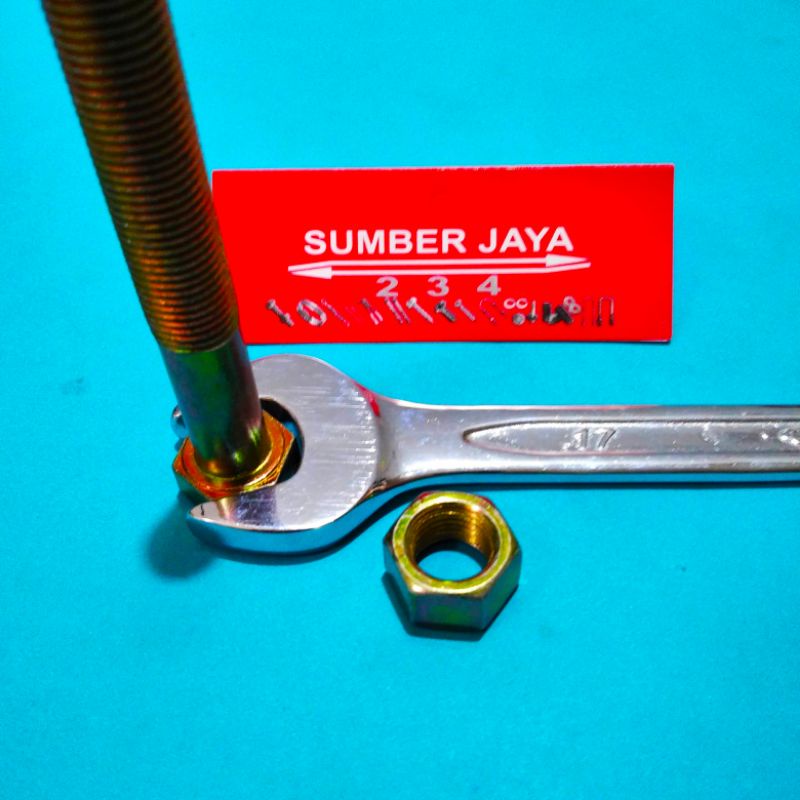 BAUT MUR 12 X 80 KUNING BMK PER 10 PCS