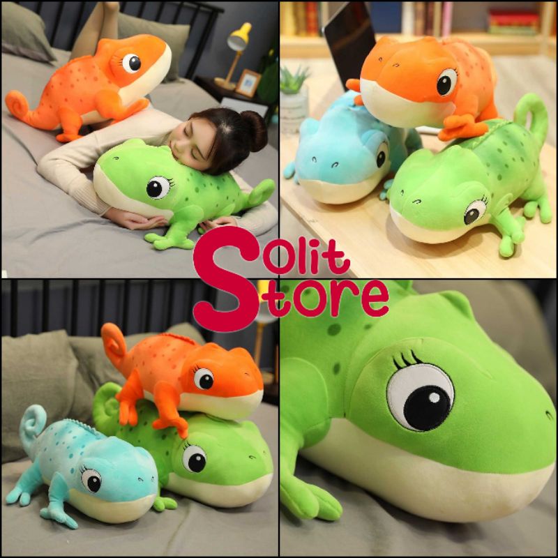 Boneka Bunglon Chameleon Iguana Imp
