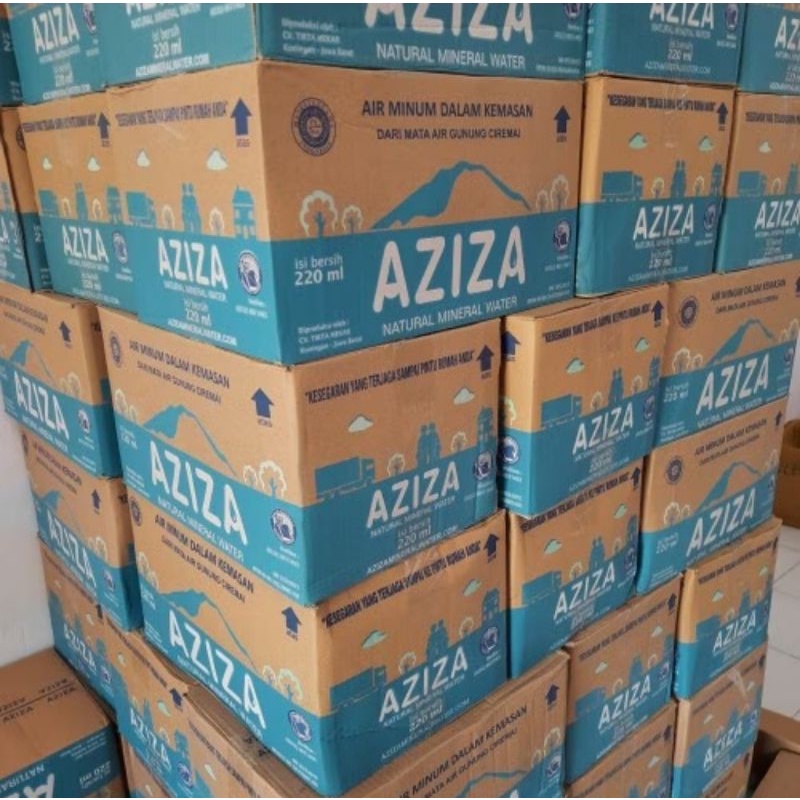 Jual Aziza Air Mineral Cup 220mlkarton Isi 48pcs Shopee Indonesia 5446