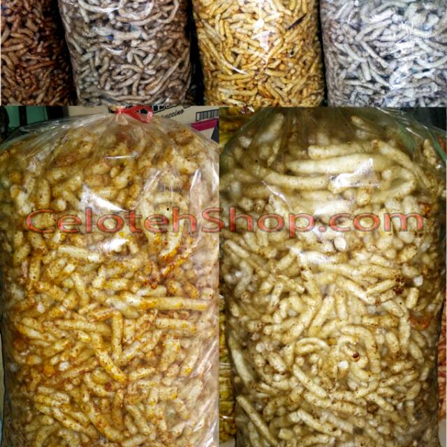 

1 Bal Gurilem Pedas Kacang 2500 Gr Asli Cililin