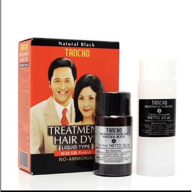 Tancho Treatment Hair Dye Liquid / Cair / 40ml / 80ml / Cat Rambut / Semir Rambut