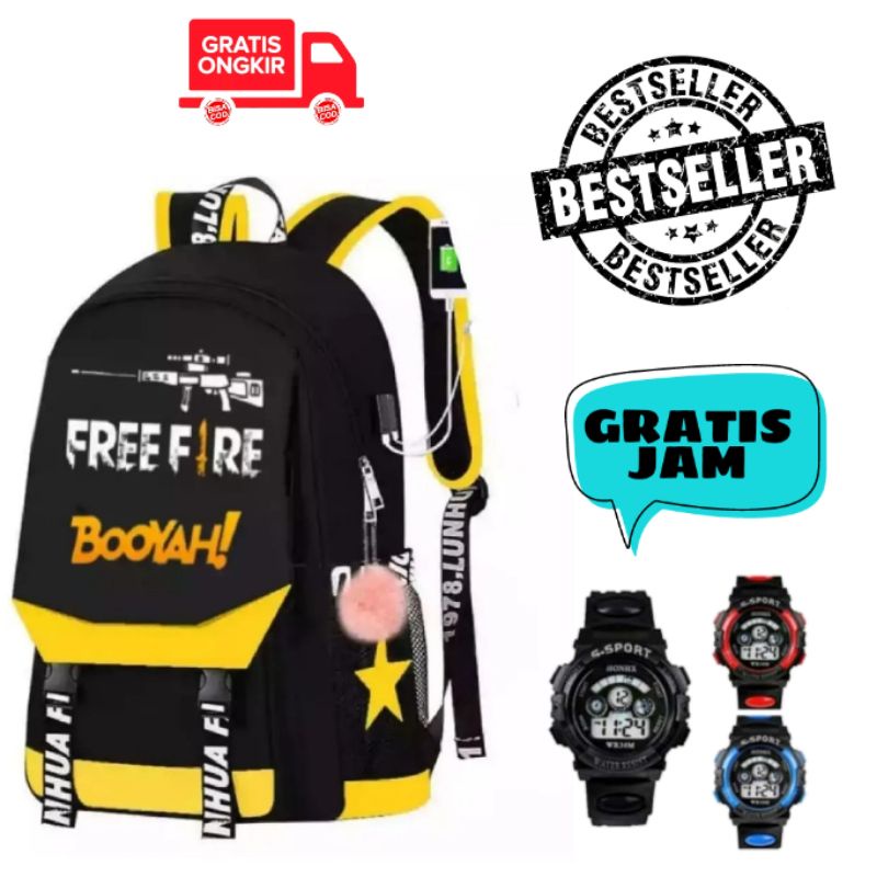 Tas ransel anak ff terbaru tas sekolah freefire