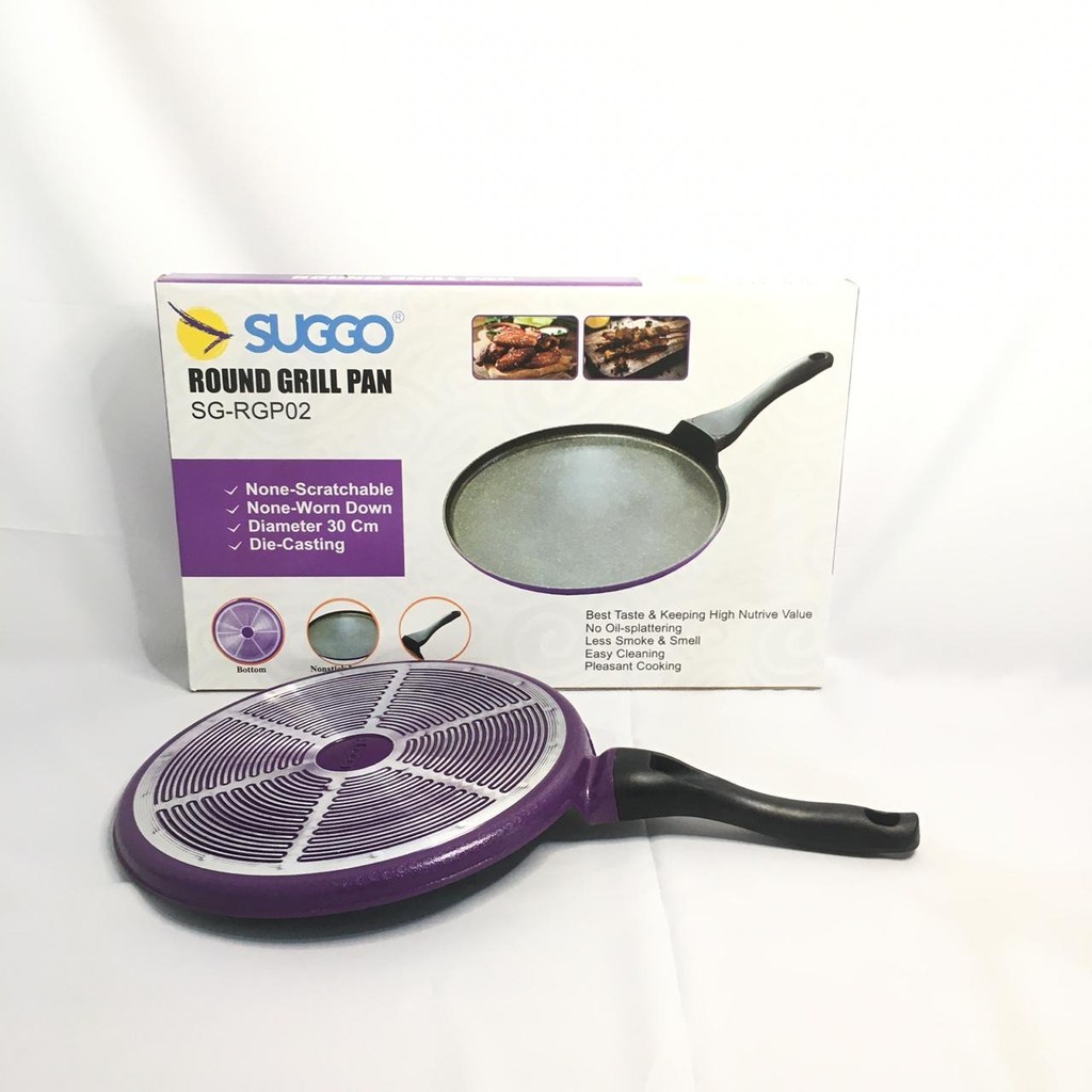 Alat Panggangan Pizza Pan Round Grill Suggo 30 Cm