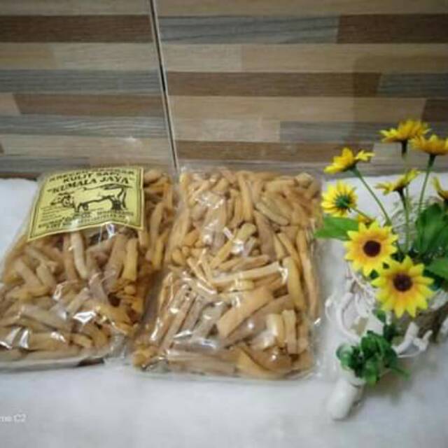 

Krupuk krecek asli kulit sapi kualitas zuper