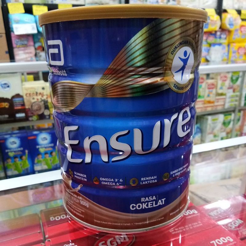 ENSURE VANILA,COKELAT 900GR