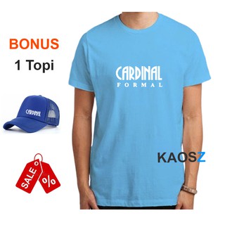 Baju Kaos Topi CDN Formal Putih Premium Pria Wanita Dewasa Baju Kaos Topi CDN Formal Putih Premium Pria Wanita Dewasa