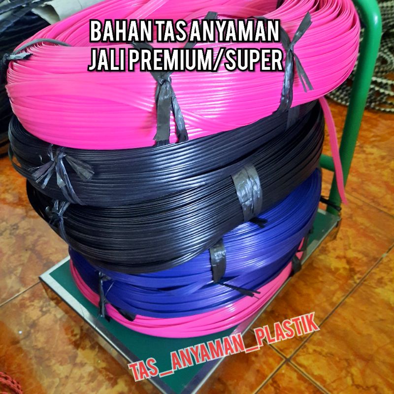 Bahan Tas Anyaman Jali  Plastik Super Premium Tas Anyaman Embos