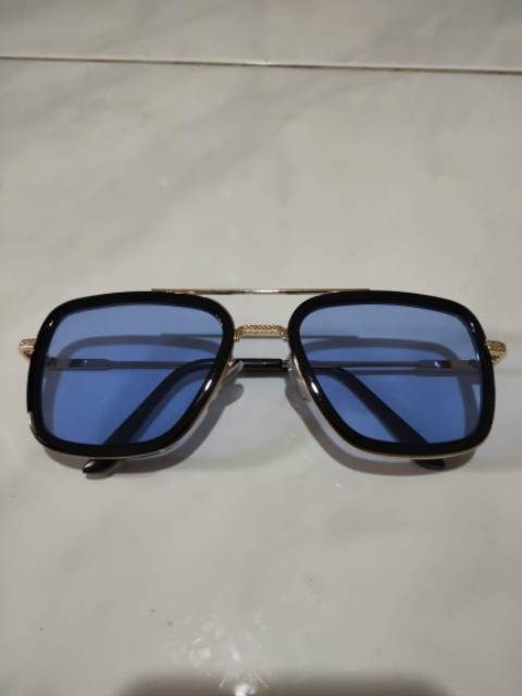 Kacamata Edith Tony stark iron man Anti Radiasi