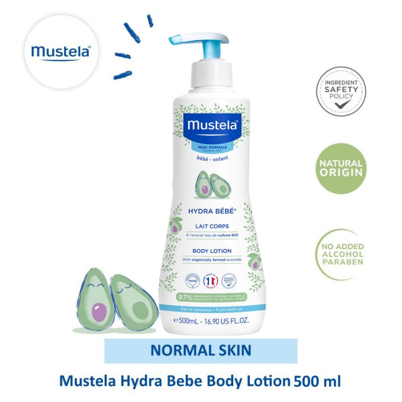 mustela hydra bebe body lotion 500ml