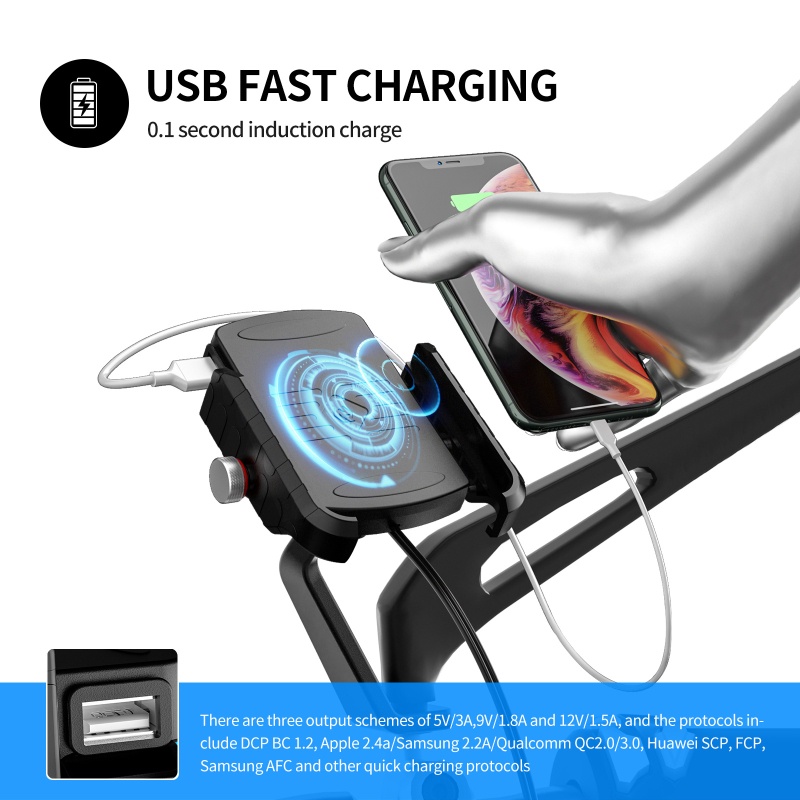 Zzz Holder Handphone 3.5-6.5 &quot;Untuk Kaca Spion Motor