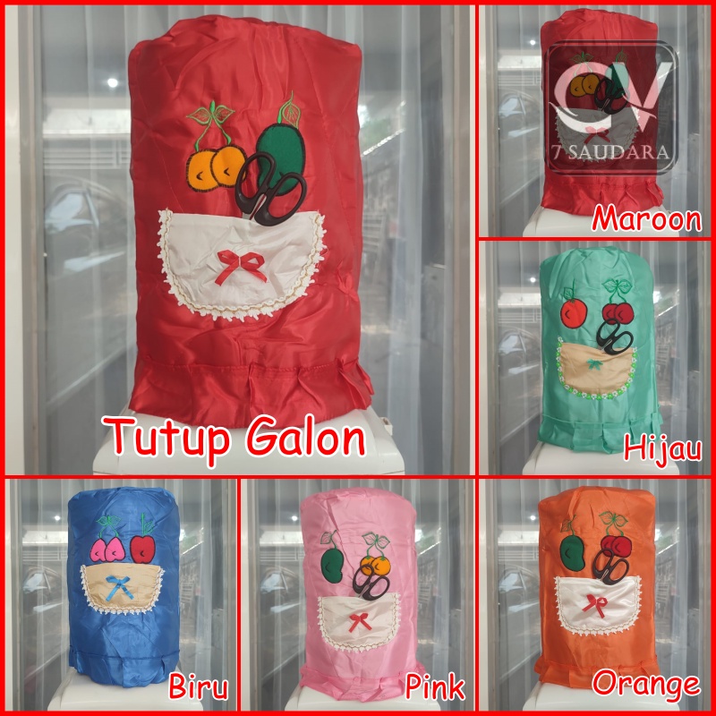 Tutup Botol Aqua Sarung Cover Galon Atas Duduk  Bawah Motif Minimalis Murah Terbaru Terlaris Lucu Un