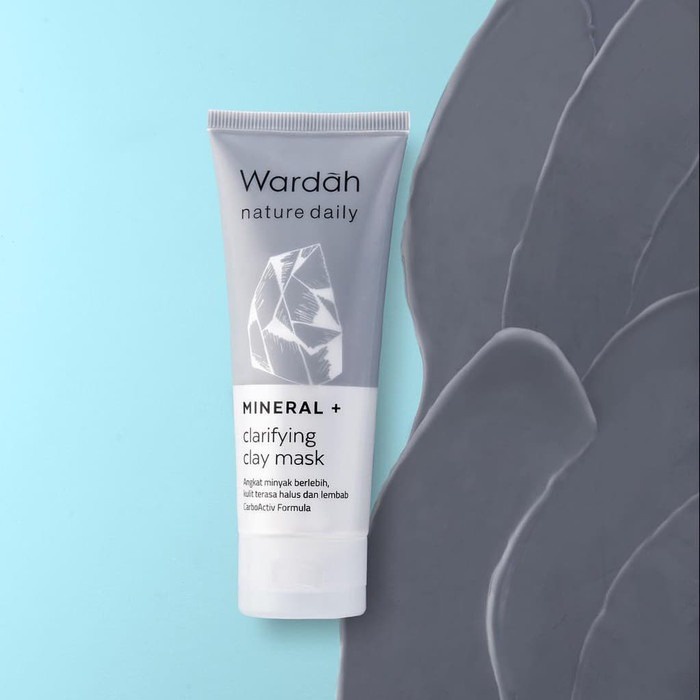 WARDAH Mineral+ Clarifying Clay Mask 60ml | Masker Wajah BY AILIN