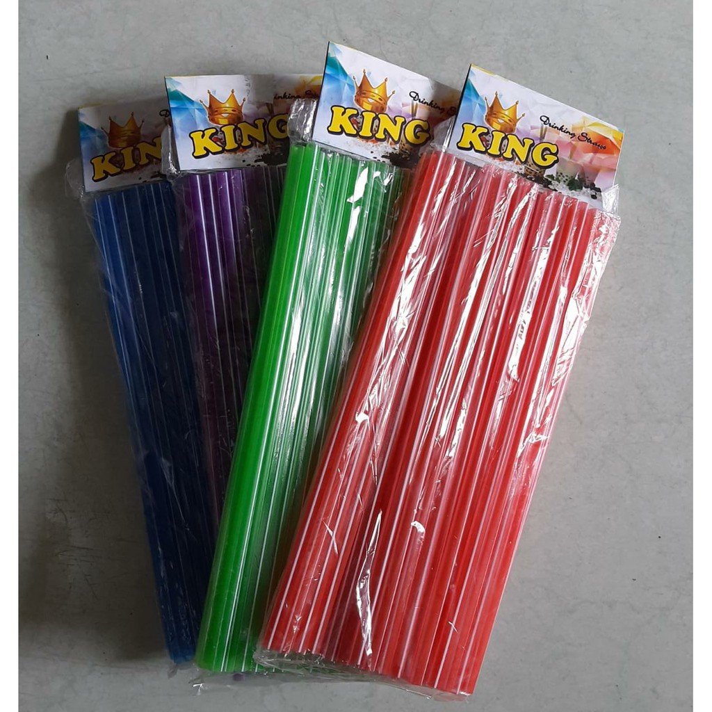 

Sedotan Lurus Warna / Drinking Straws / Pipet Lurus / Sedotan Minuman