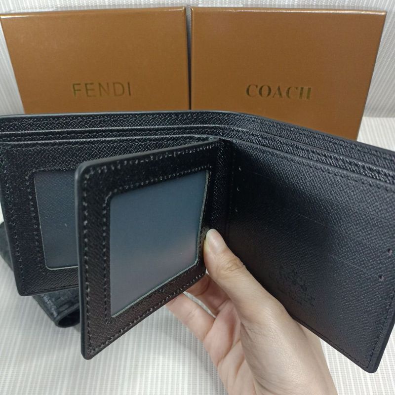 Dompet pria bifold emboss + box